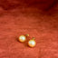 Gold South Sea Pearl 18K Gold Stud Earrings (Style 2)
