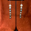 Tahitian Ombre Pearl 18K White Gold Hook Earrings with Diamonds
